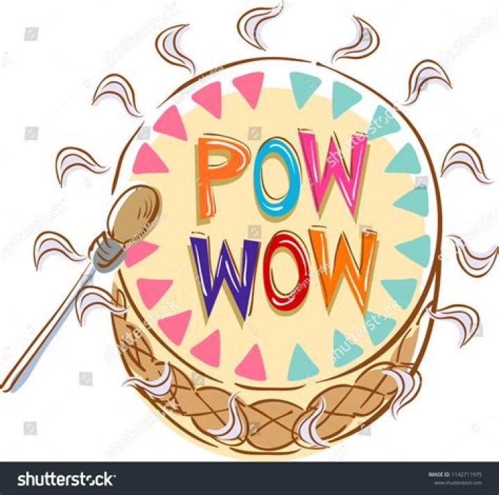 What is a pow wow slang?