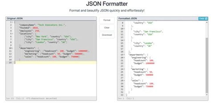 What is a proper JSON format?