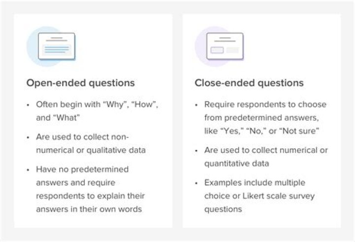 What is a pseudo open-ended question?