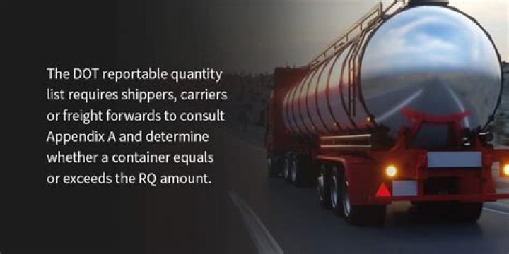 What is a reportable quantity for hazardous materials?