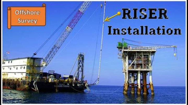What is a riser in a pipeline?