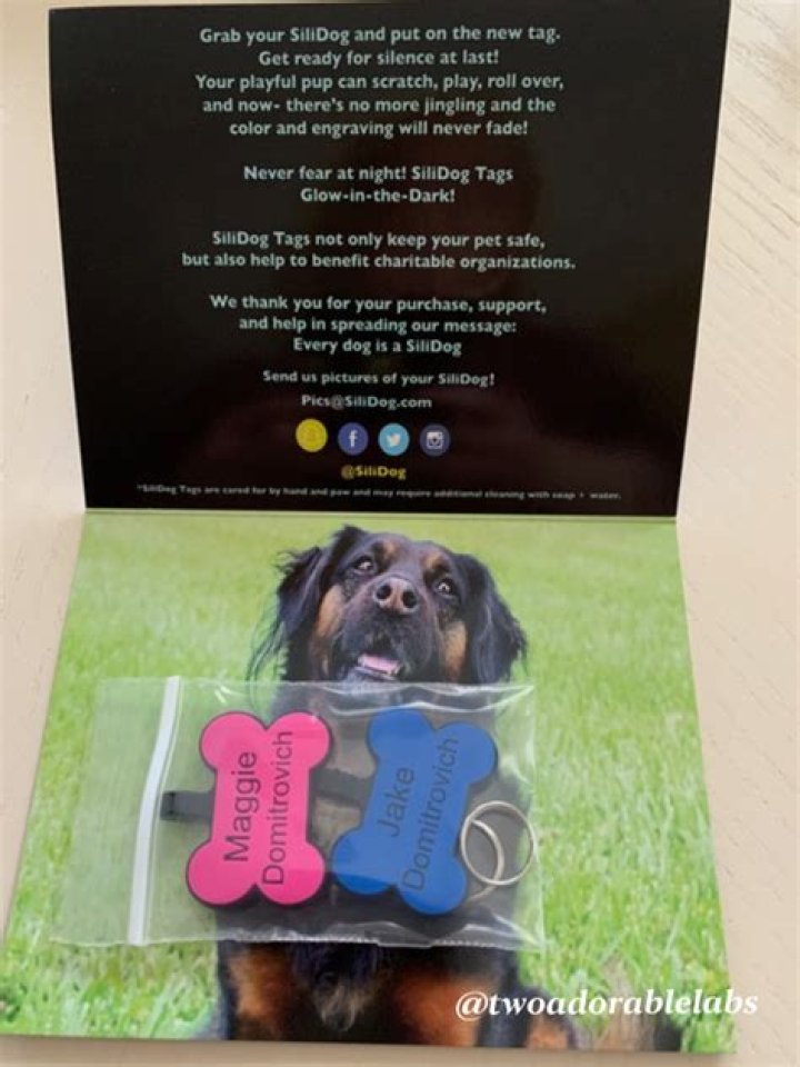 What is a SiliDog tag?