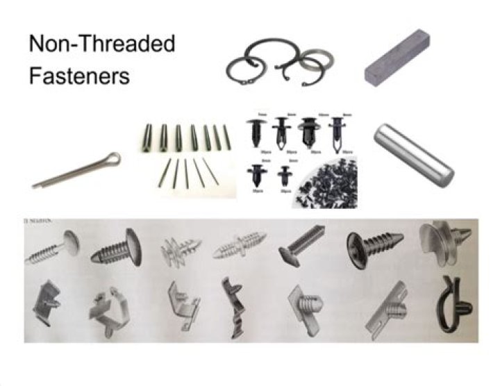 What is a threaded fastener called?