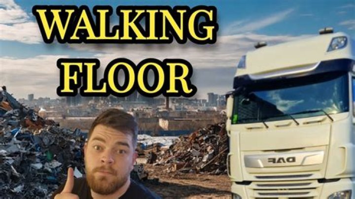 What is a walking floor in a trailer?