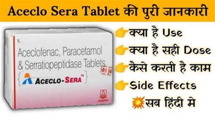What is Aceclo sera used for?