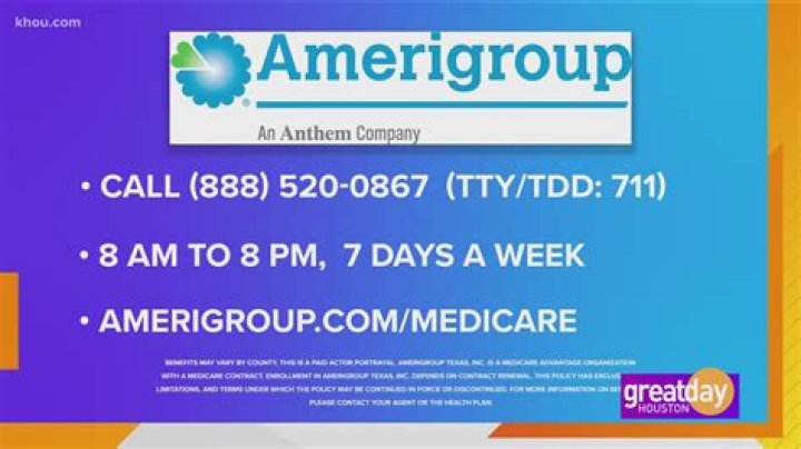 What is Amerigroup phone number?