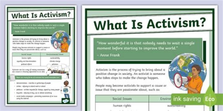 What is an activism campaign?
