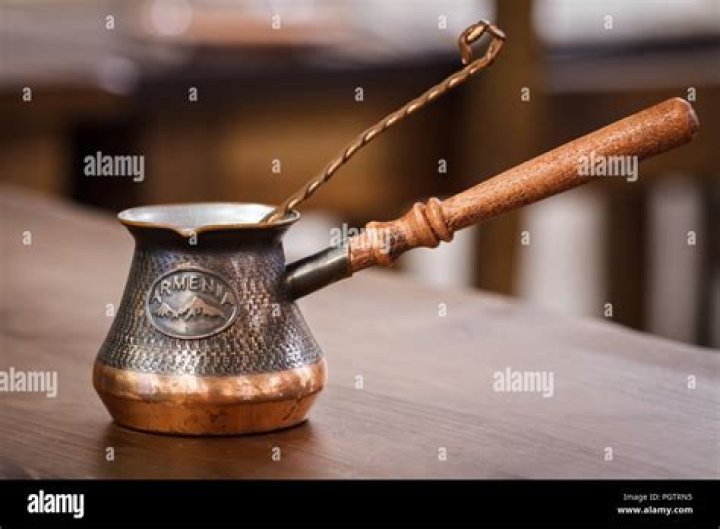 What is an Armenian coffee pot called?