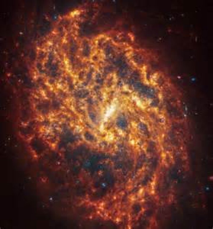 What is an example of a spiral galaxy?