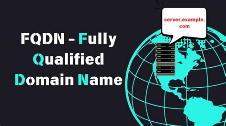 What is an example of an FQDN?