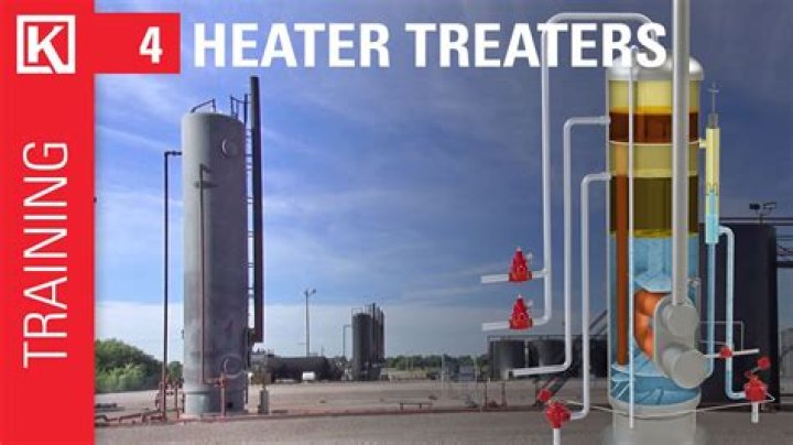 What is an oil field heater treater?