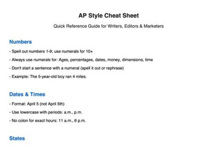 What is AP style copy editing?