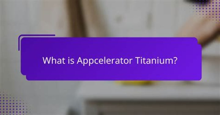 What is appcelerator?