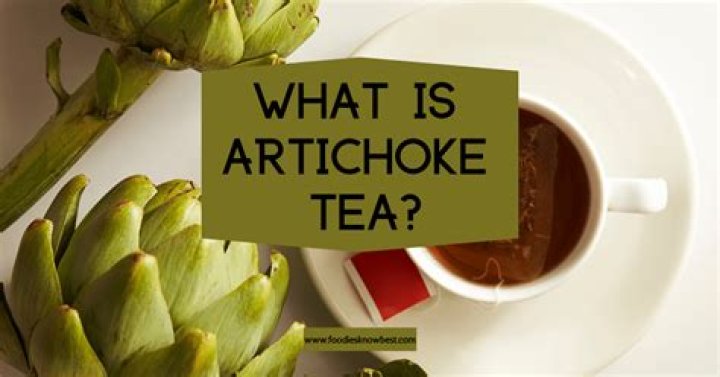 What is artichoke tea good for?