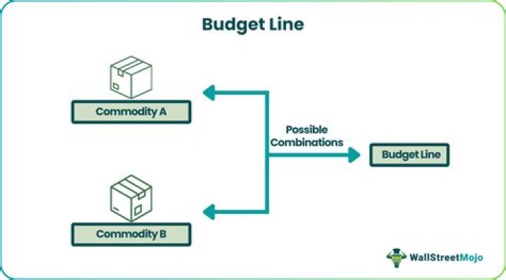 What is budget line example?