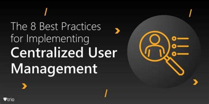 What is centralized user management?