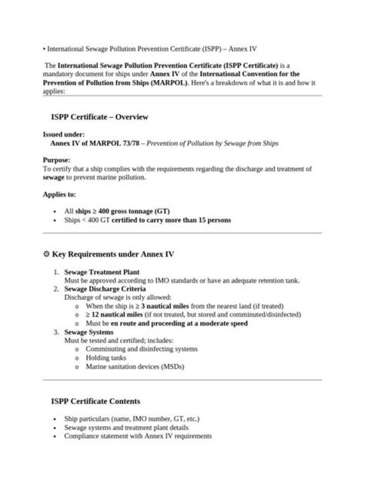 What is certificate Ispp?