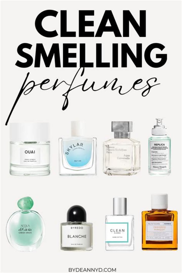 What is cleanest smelling perfume?