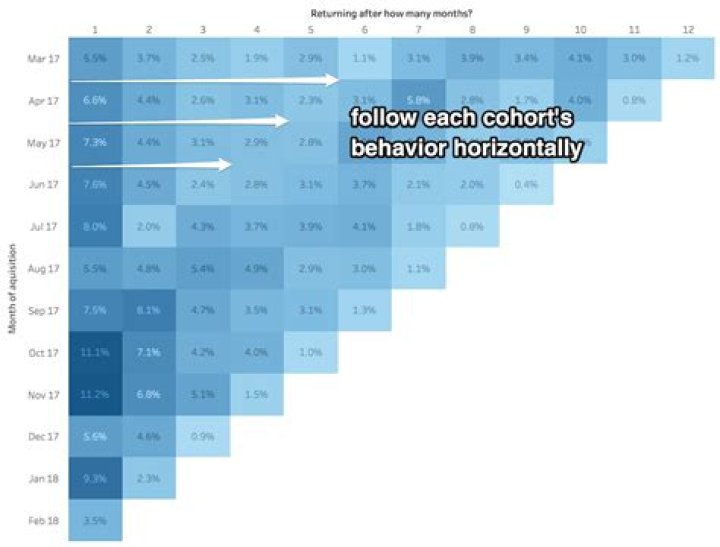 What is cohort analysis in educational planning?