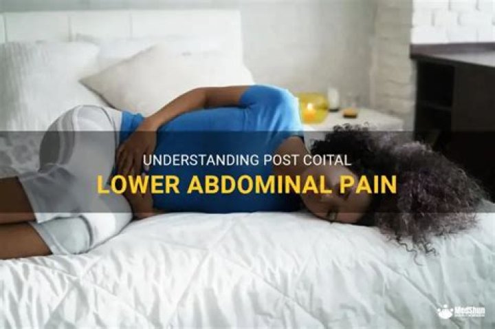 What is coital pain?