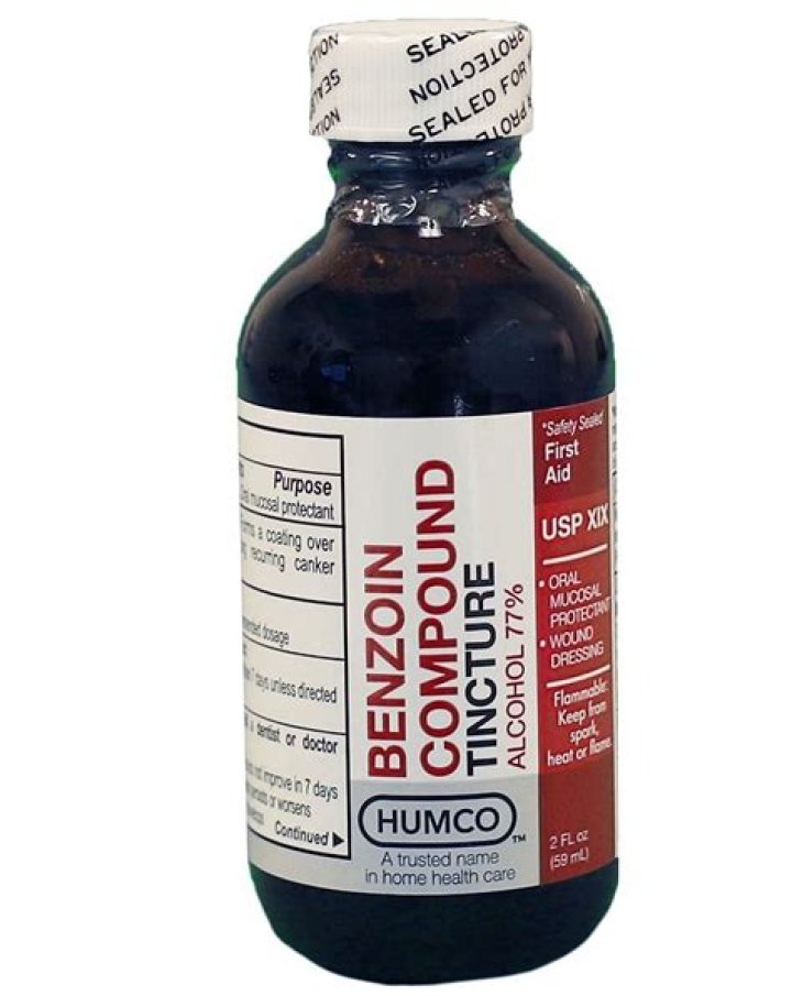 What is compound tincture of benzoin?