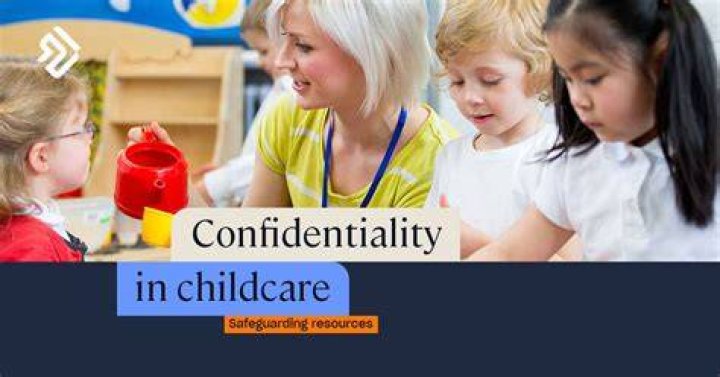 What is confidentiality policy in a childcare setting?