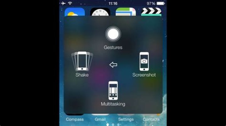 What is custom gestures on iPhone?
