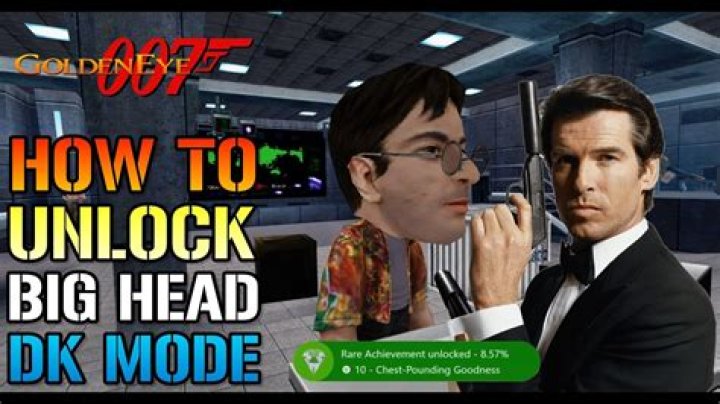 What is DK mode in GoldenEye?
