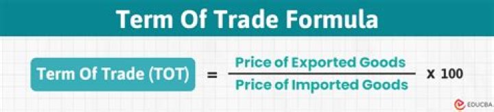What is favorable trade terms?