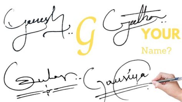 What is G signature?
