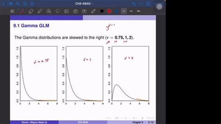 What is Gamma in GLM?