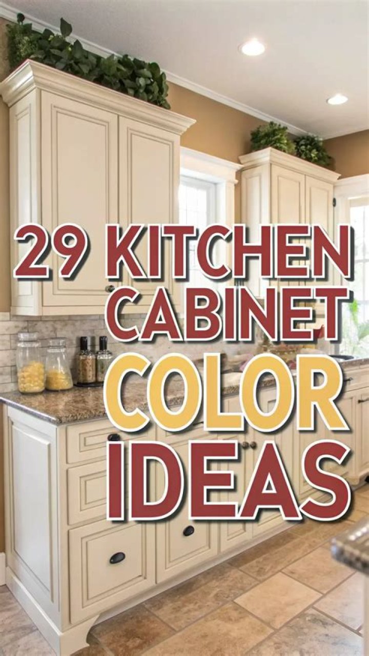 What is good color for kitchen cabinets?