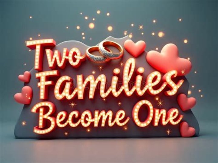 What is it called when two families become one?