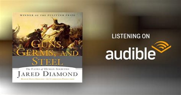 What is Jared Diamond setting out to explain in Guns Germs and Steel?