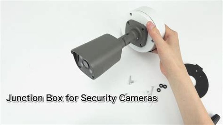 What is junction box in CCTV camera?