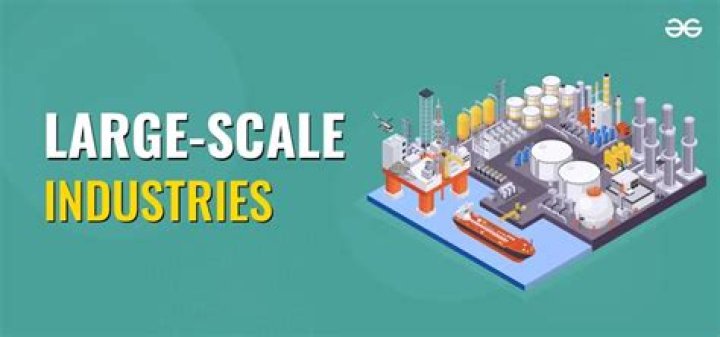 What is large scale industry Class 8?