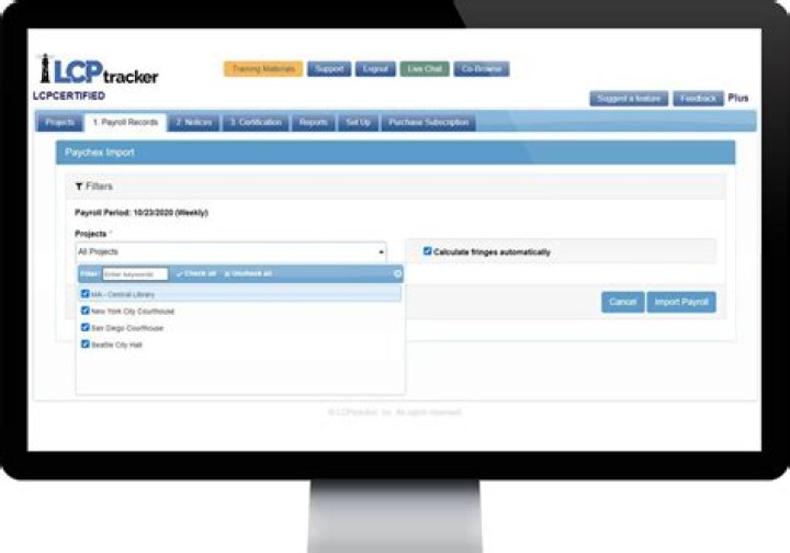 What is LCP tracker used for?
