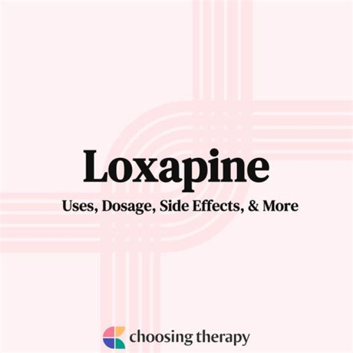 What is loxapine used for?