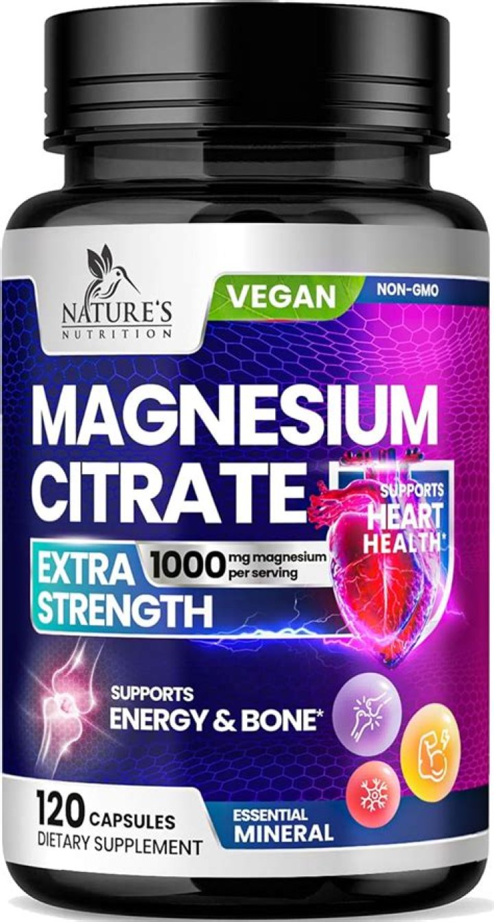 What is magnesium citrate supplement good for?