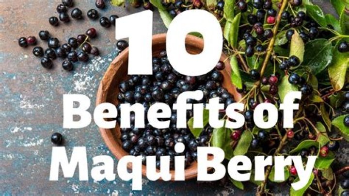 What is Maqui berry good for?