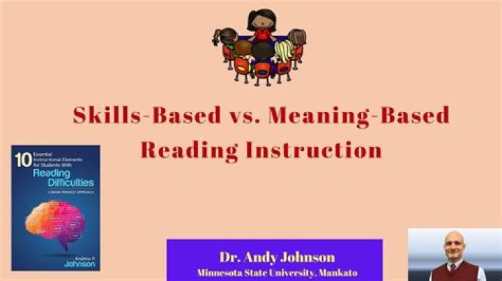 What is meaning-based reading instruction?