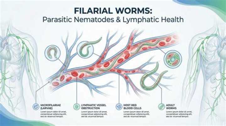 What is microfilaria worm?