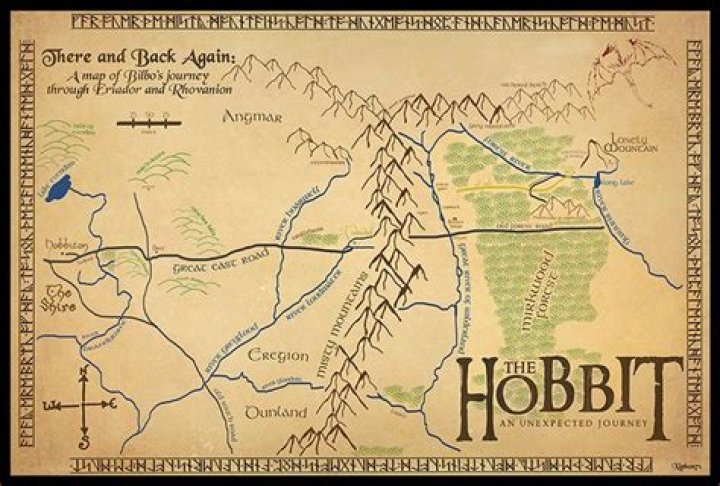 What is Middle-earth in The Hobbit?