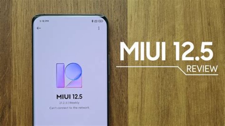 What is MIUI 12 5?