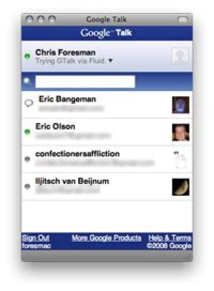 What is mobile gTalk?