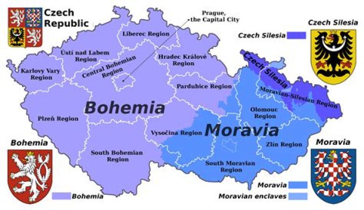 What is Moravia called now?