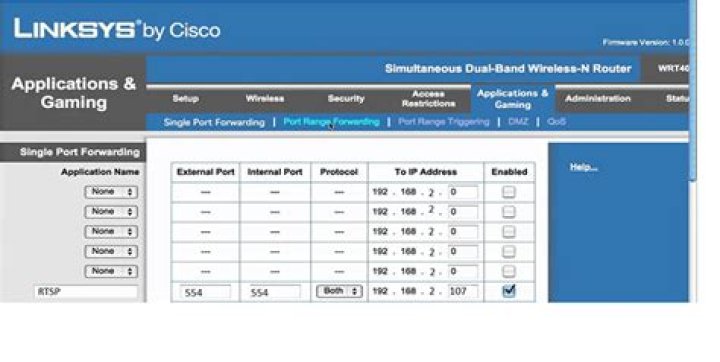 What is my RTSP port number?