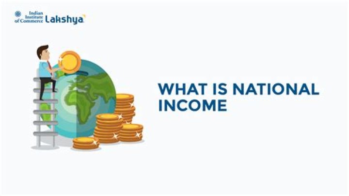 What is national income used for?