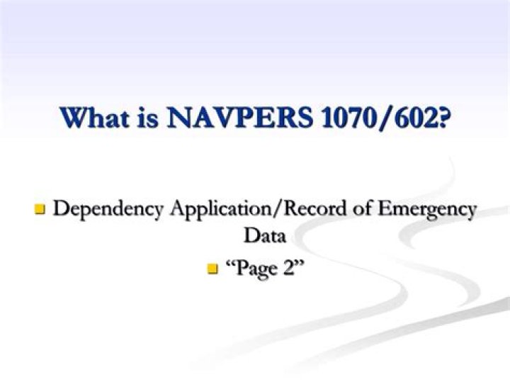 What is Navpers?