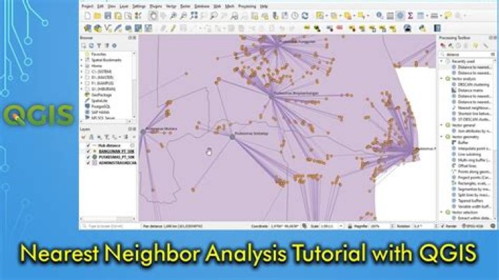 What is nearest Neighbour analysis QGIS?
